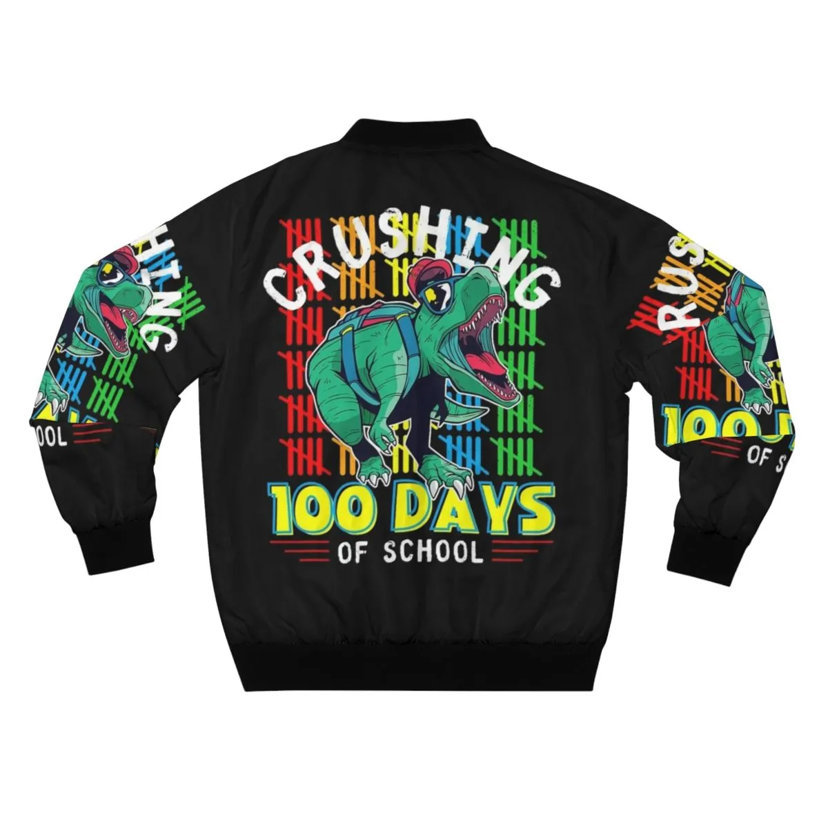 100 Days of School Teacher's Bomber Jacket