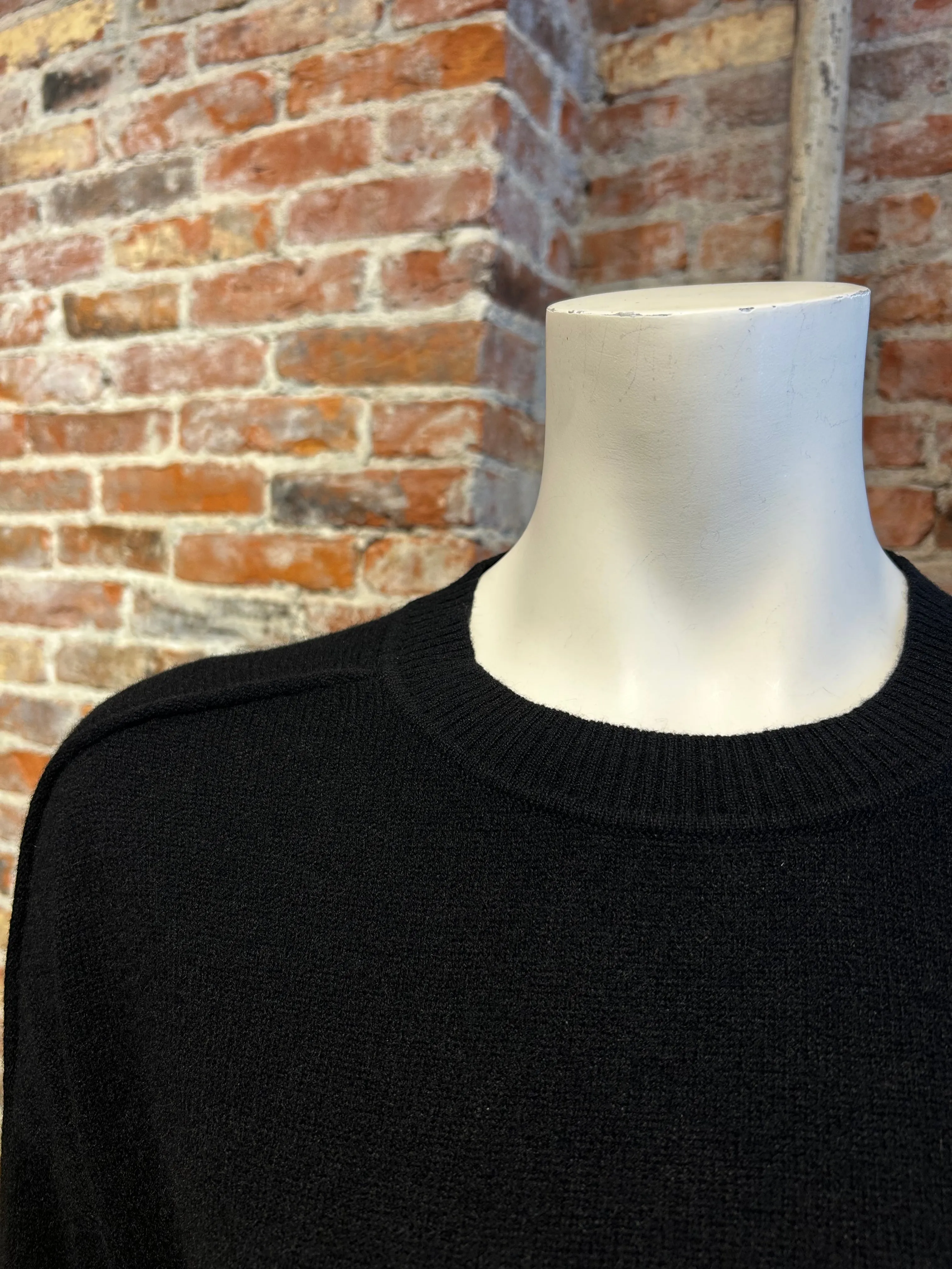ALASHAN CASHMERE EMILIA CREW W/ JERSEY ROLL