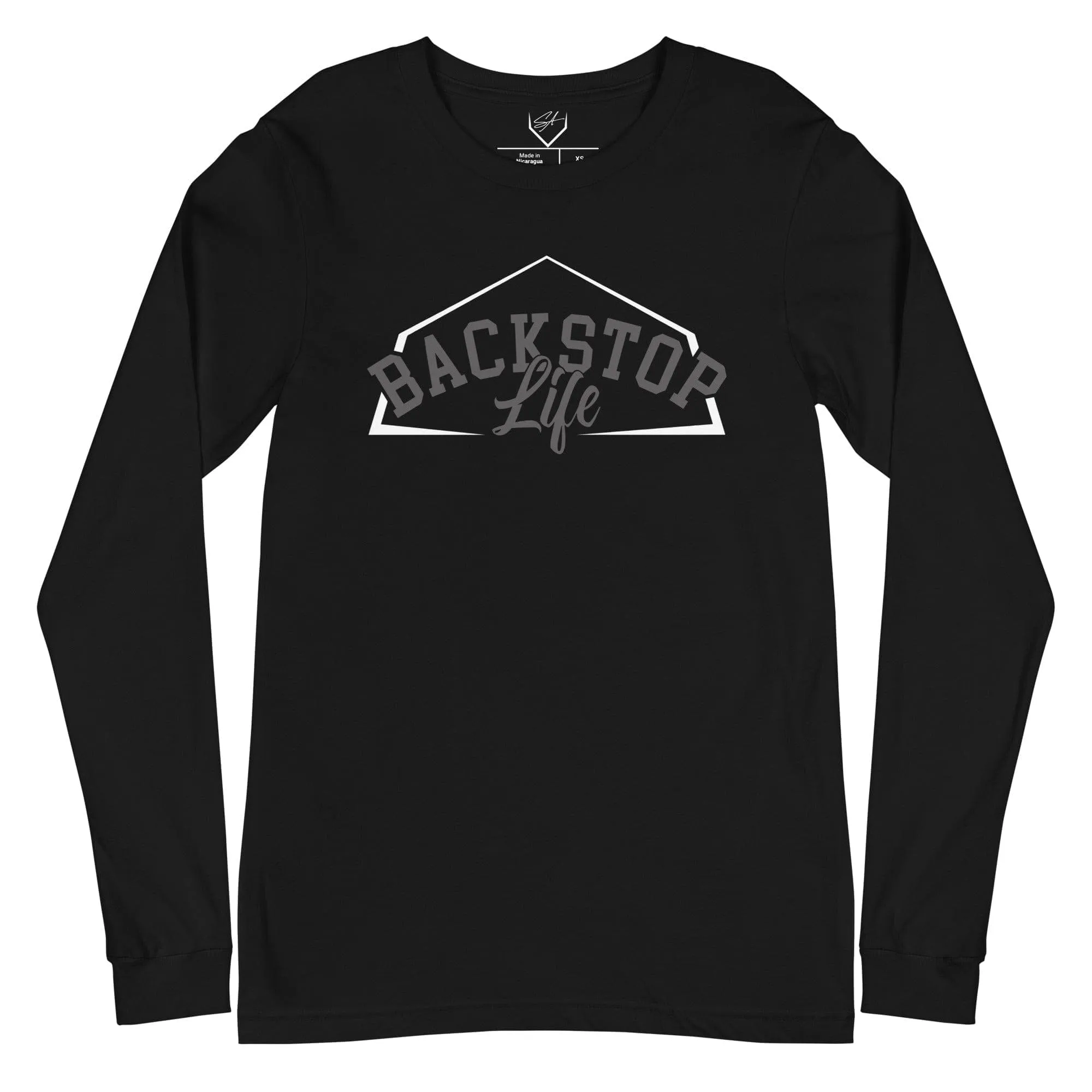 Backstop Life Blackout - Adult Long Sleeve