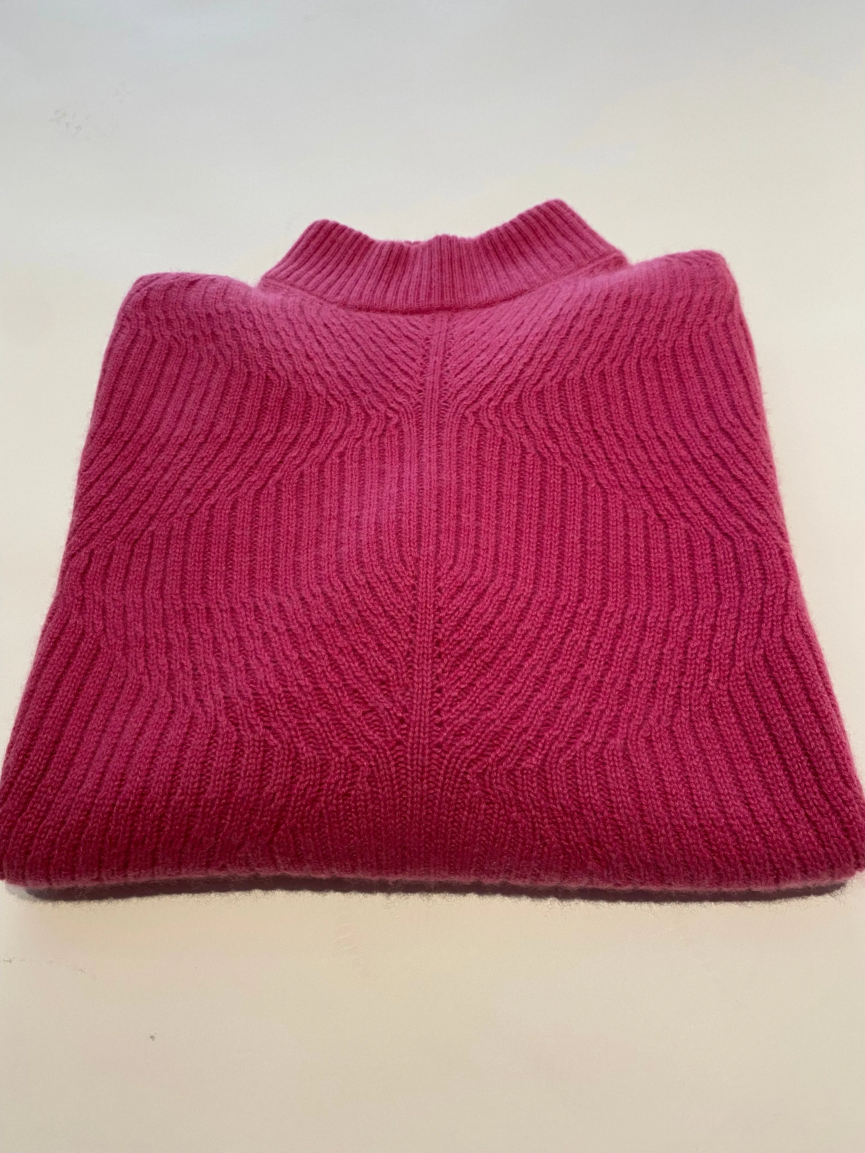 Funnel Neck Luxurious Cashmere Sweater -  Winter Sale 50% Off - At checkout use code Winter50%