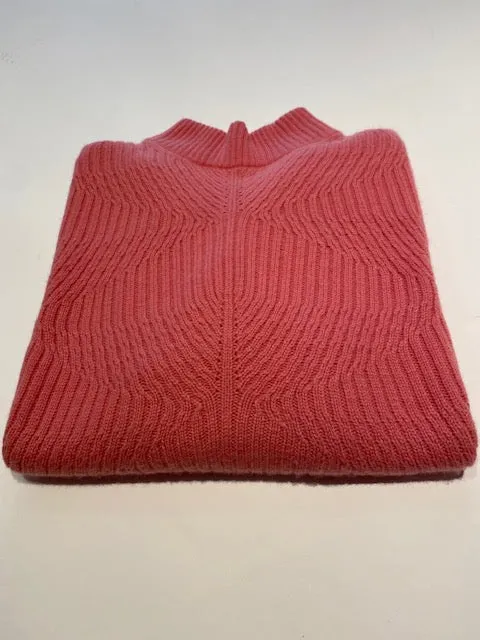 Funnel Neck Luxurious Cashmere Sweater -  Winter Sale 50% Off - At checkout use code Winter50%