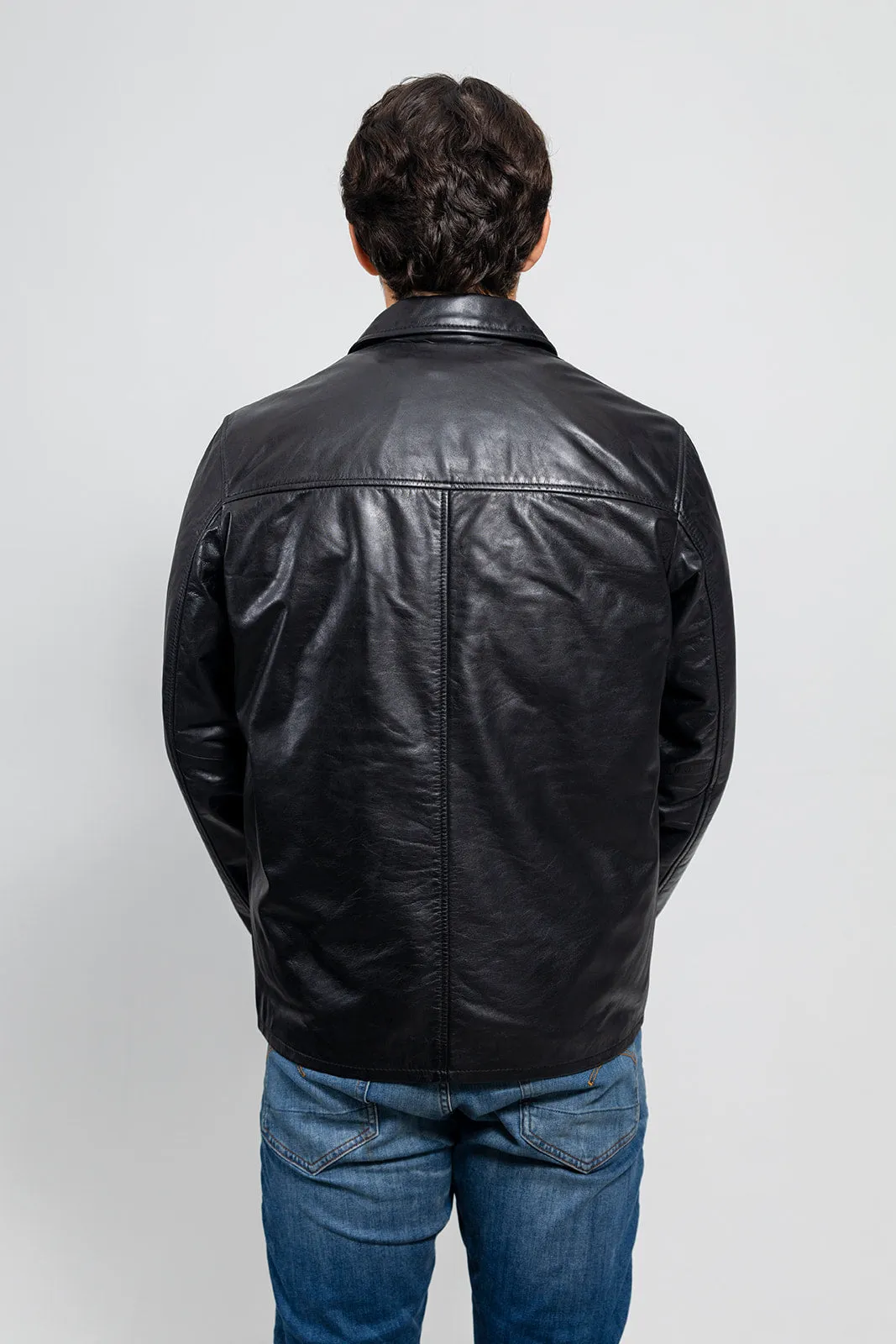 Indiana Mens Leather Jacket