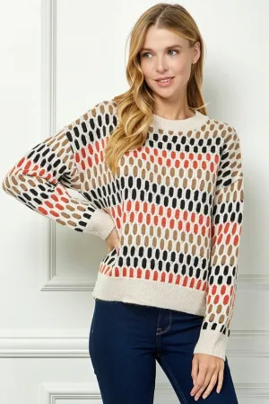 Logan Boxy Knit Sweater