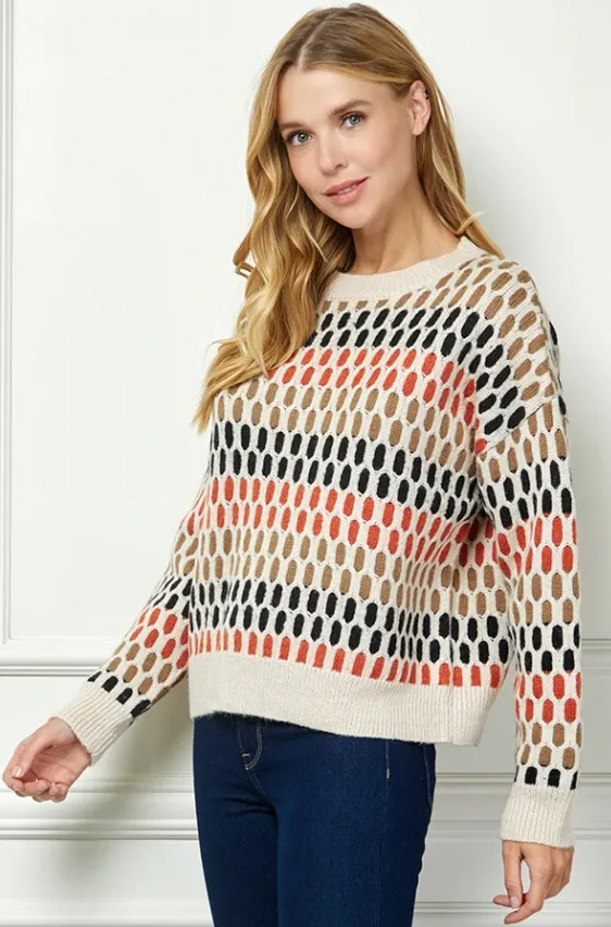 Logan Boxy Knit Sweater