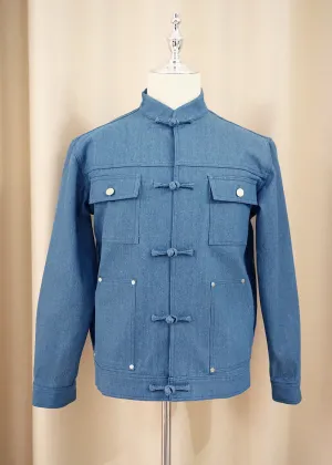 Men's Denim Tang Jacket (Blue)