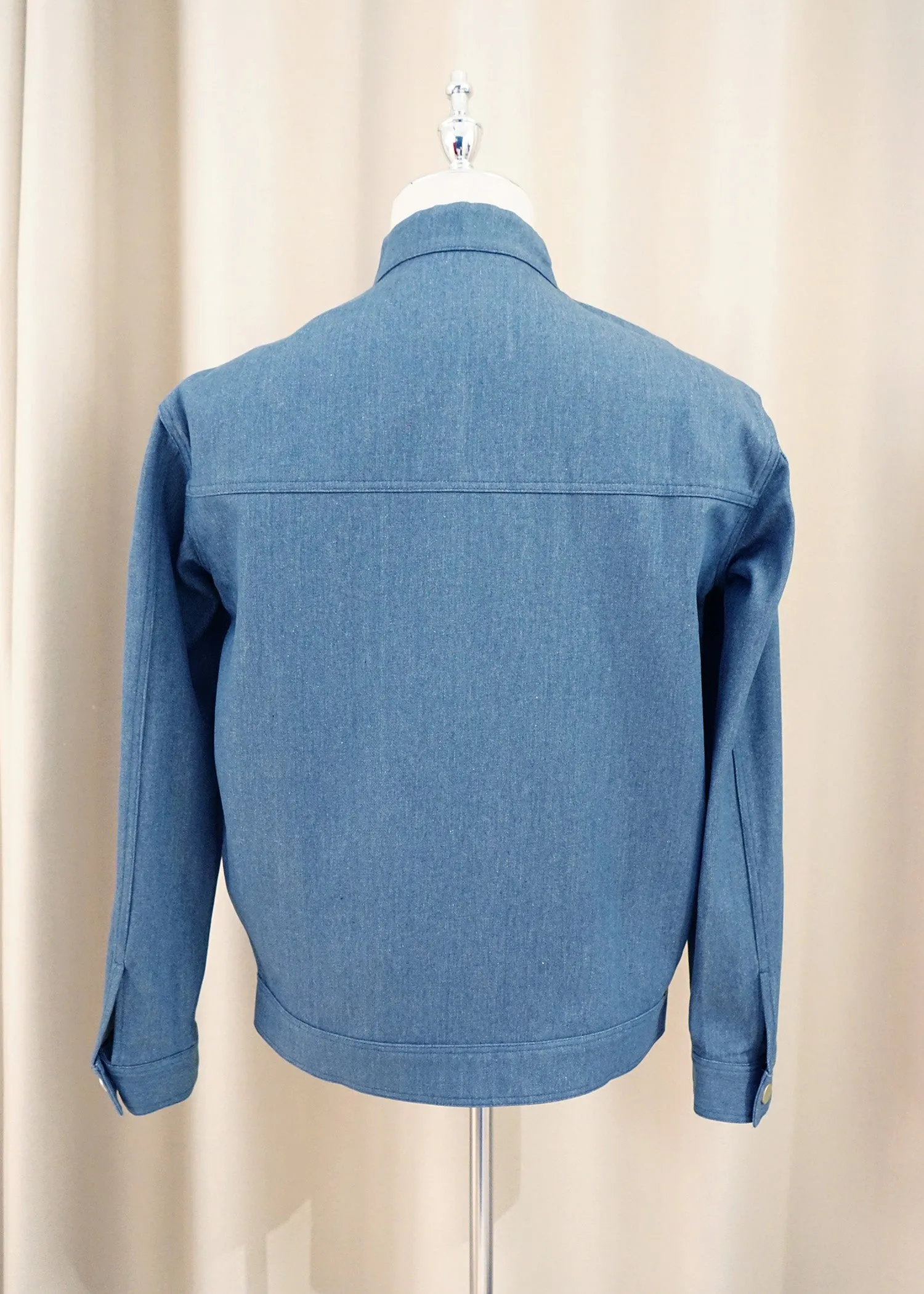 Men's Denim Tang Jacket (Blue)