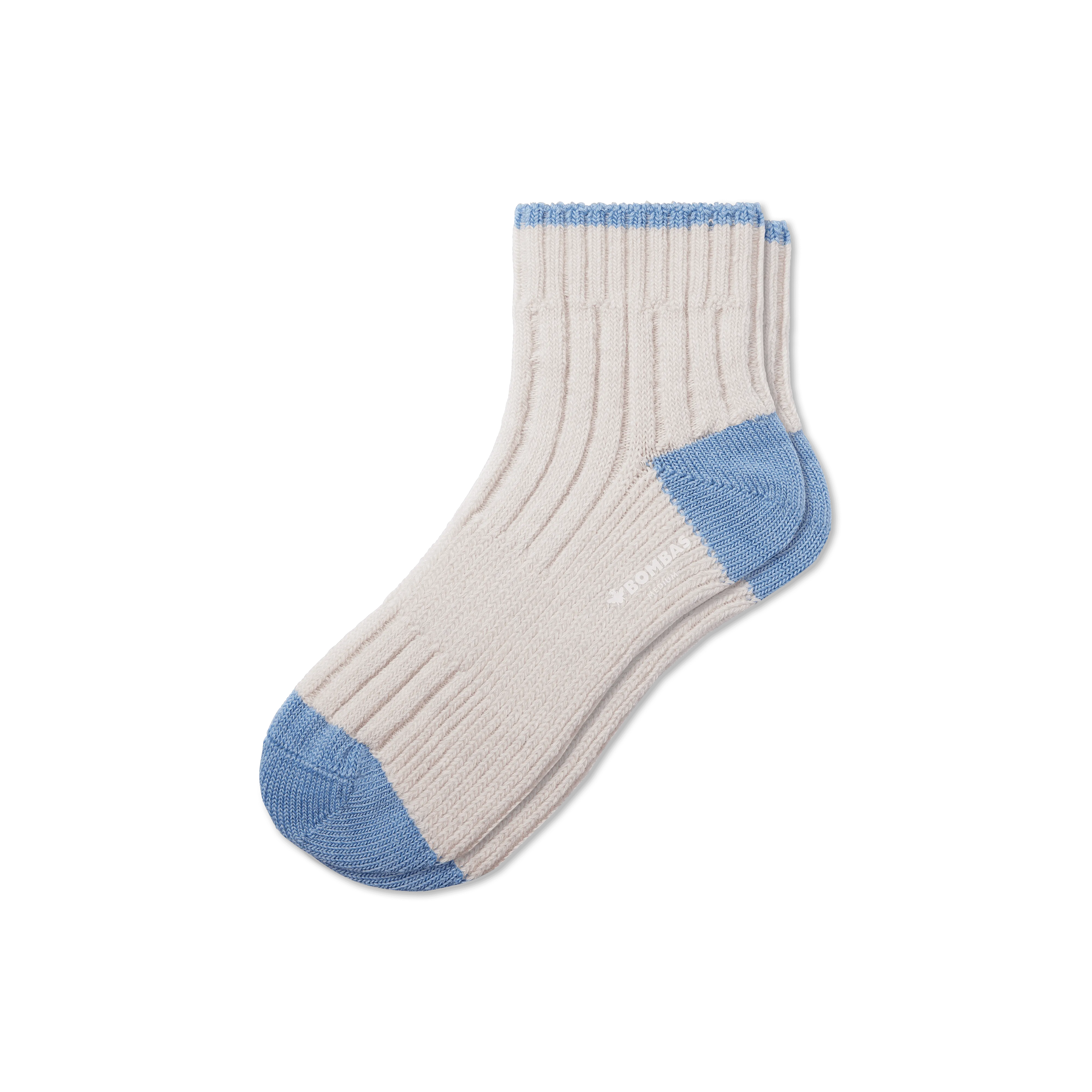 Men's Merino Wool Blend Sweater Quarter Socks
