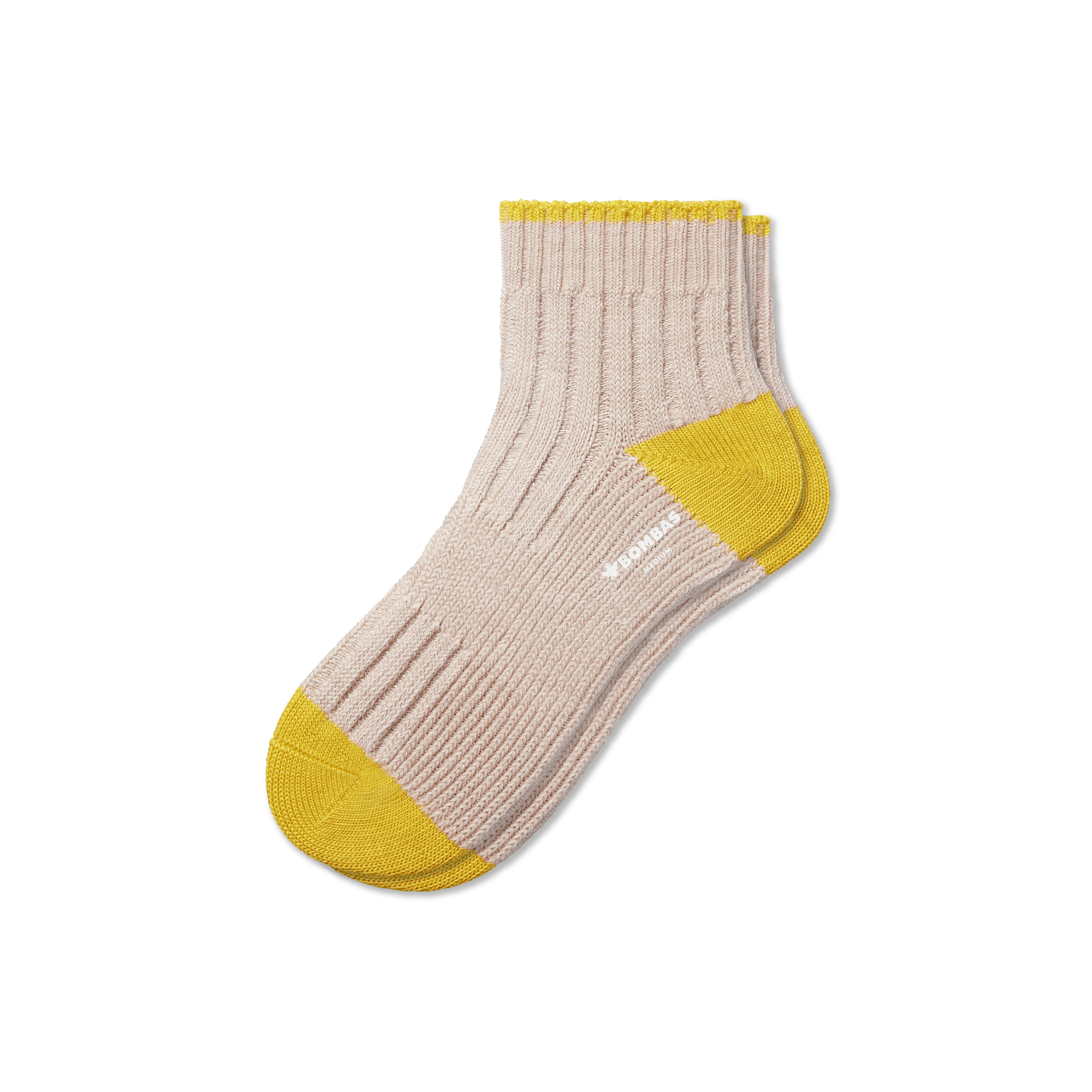 Men's Merino Wool Blend Sweater Quarter Socks