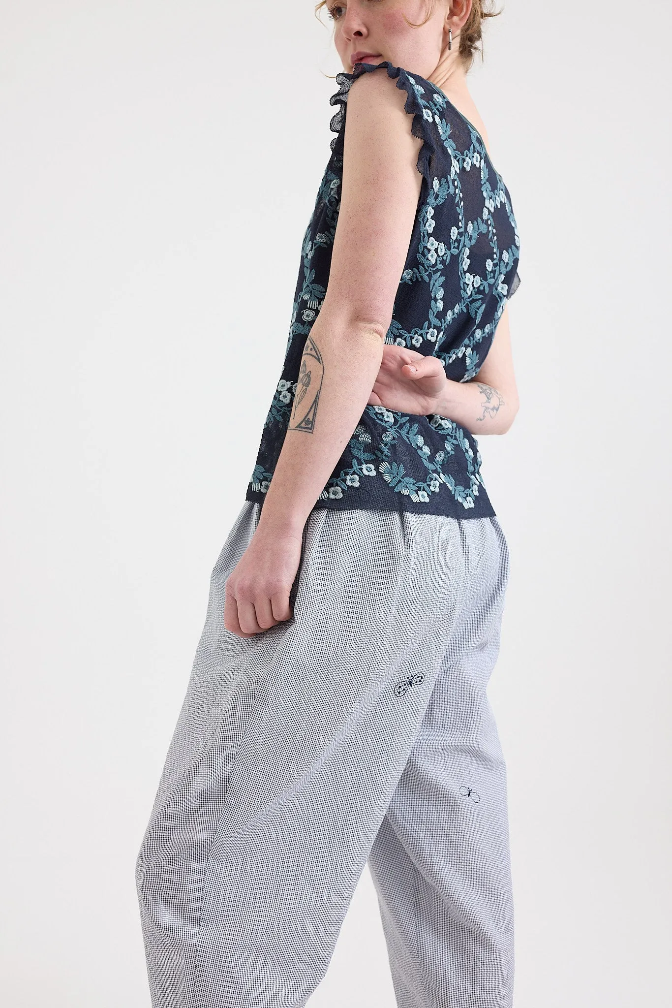 Minä Perhonen - Flower Crown Blouse