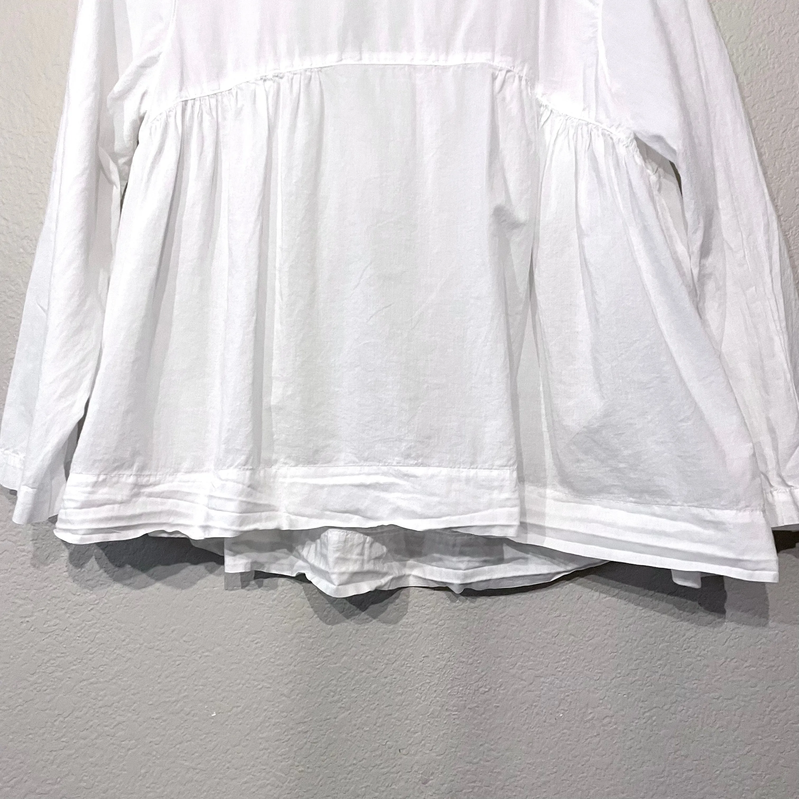Oversized Cotton Blouse