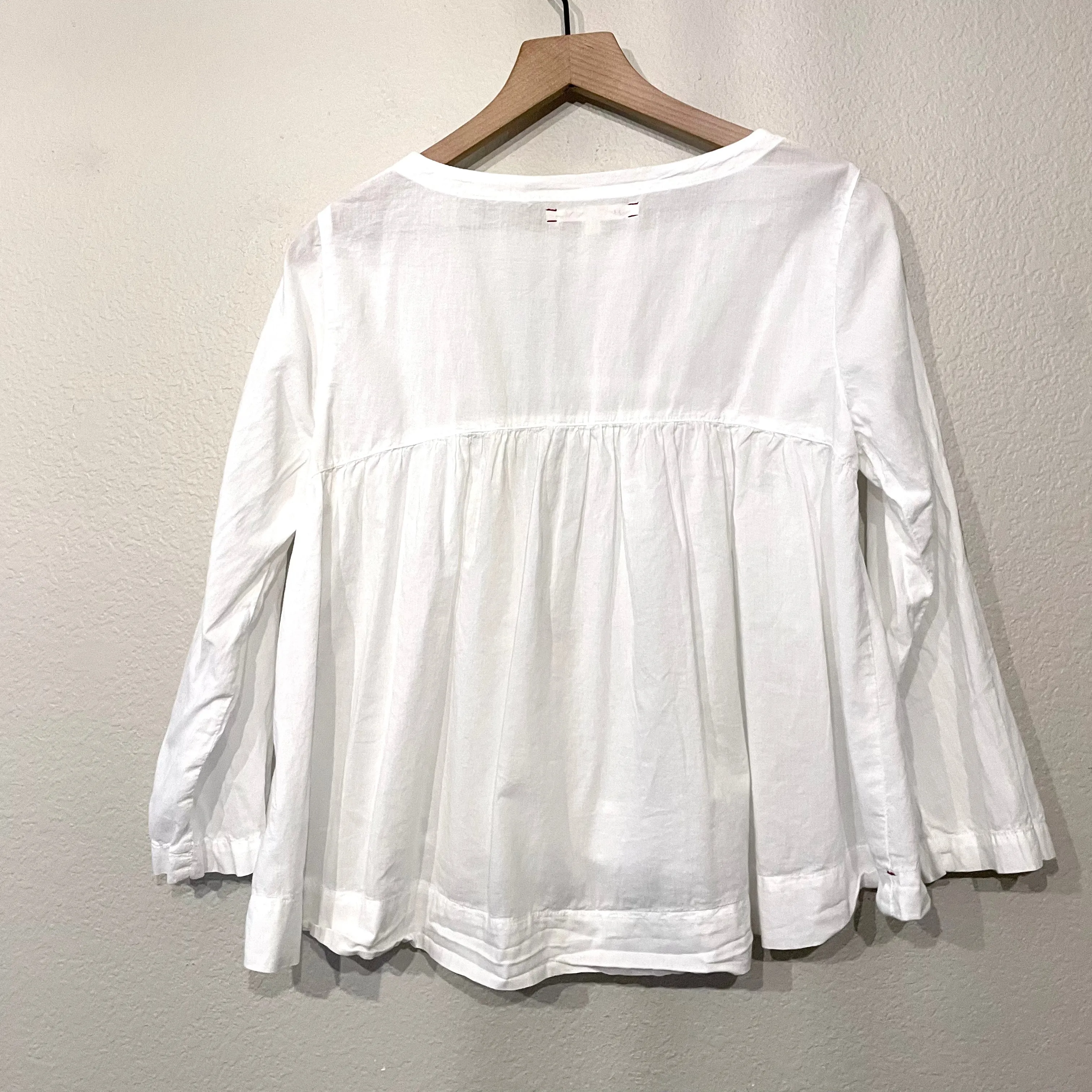 Oversized Cotton Blouse