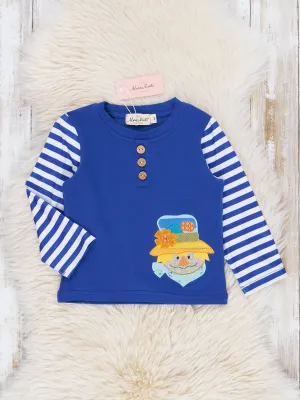 Royal Stripes Scarecrow Raglan Shirt