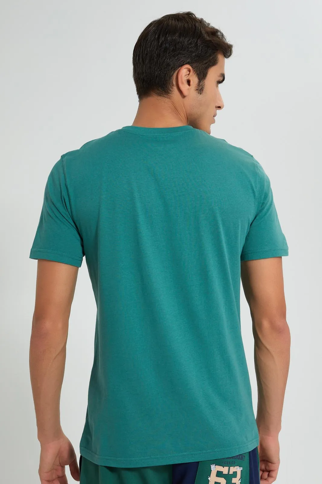Teal Henley T-Shirt