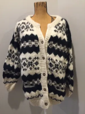 Vintage Casbah Imports Wool Cardigan