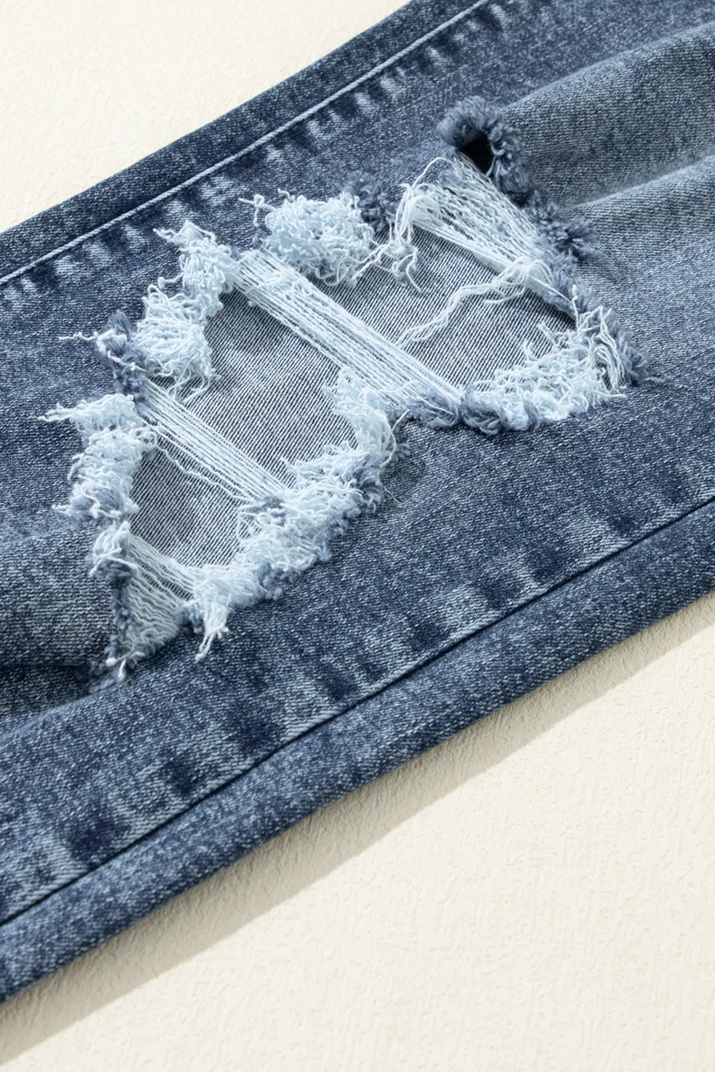 Women's High-Rise distressed Jeans