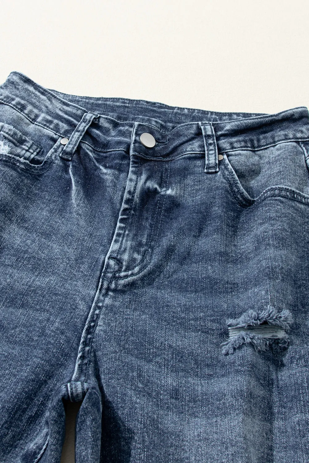 Women's High-Rise distressed Jeans