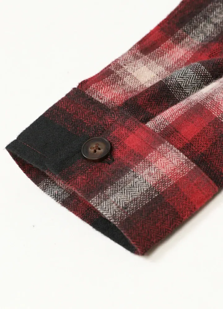 Women's Soft Flannel Shirt, Roll Up Sleeve