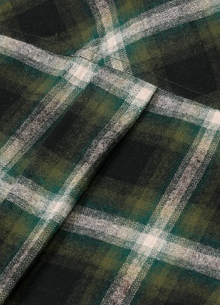 Women's Soft Flannel Shirt, Roll Up Sleeve