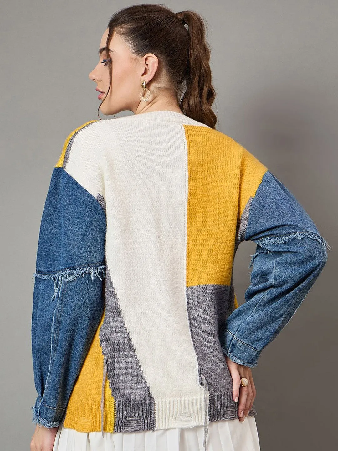 Yellow Radiance Woolen Sweater